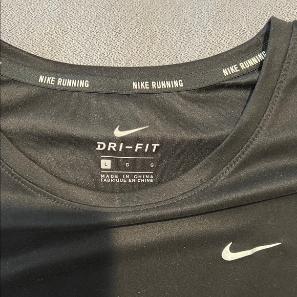 Nike Black Dri-FIT Women's Running Top - Picture 2 of 3
